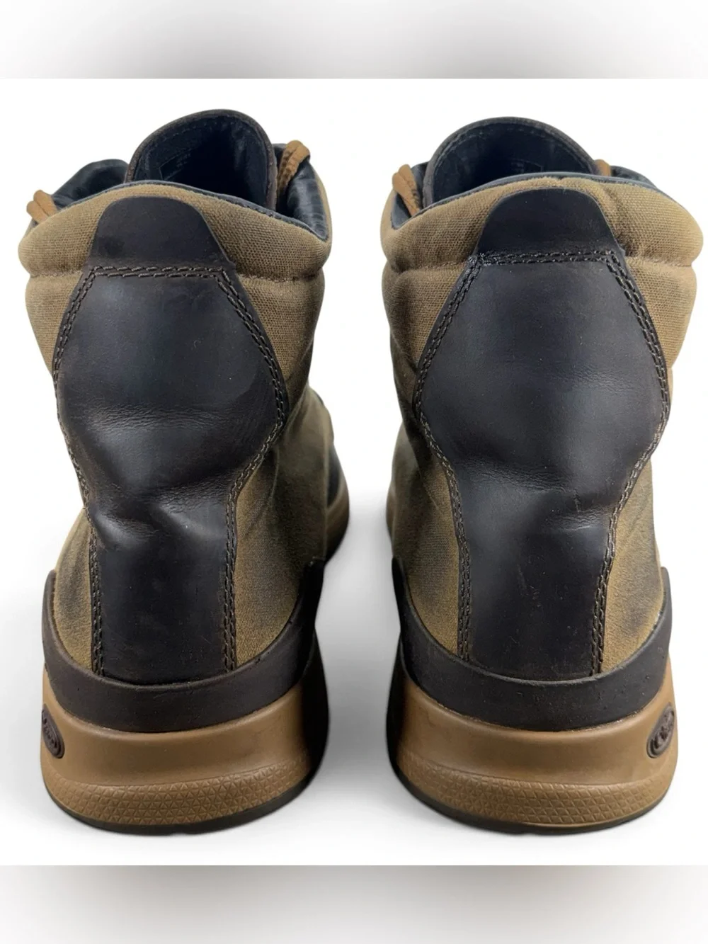 Chaco Otter Performance Hiking Boots Leather Lace-up Brown Men's Size 11